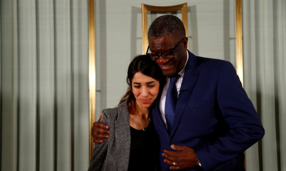 Nadia Murad ir Denisas Mukwege