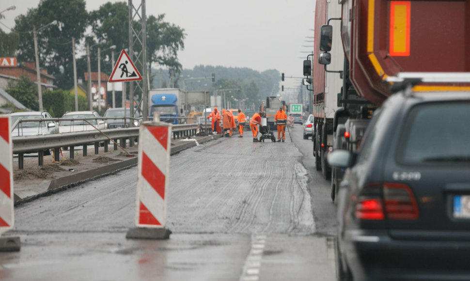 Kelias į Kauno oro uostą