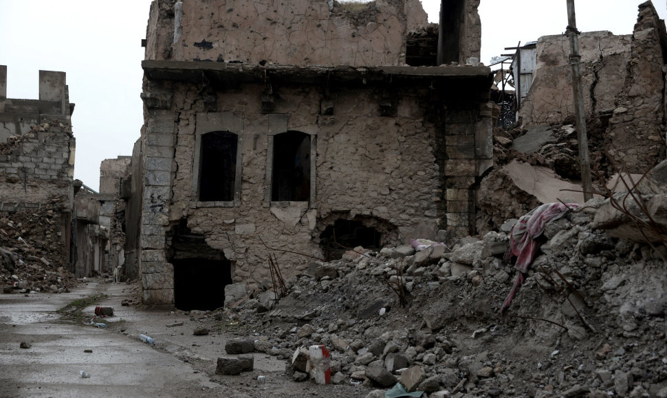 Didelė Mosulo dalis buvo sunaikinta 2017 metais