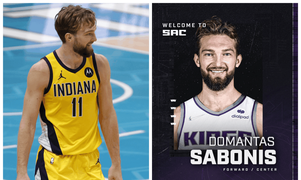 Domantas Sabonis po daugiau nei ketverių metų Indianoje persikėlė į "Sacramento Kings".