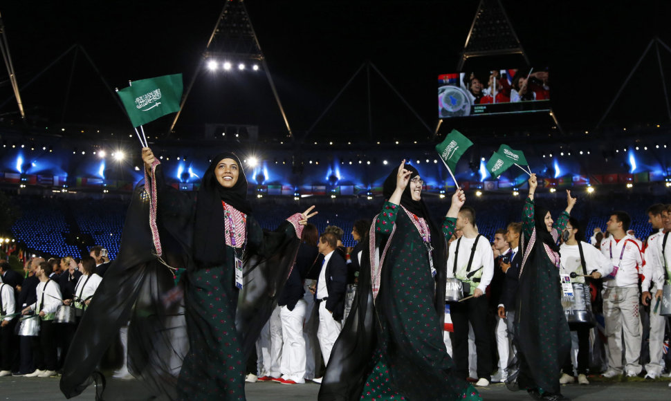 Saudo Arabijos sportininkai Londono olimpiadoje