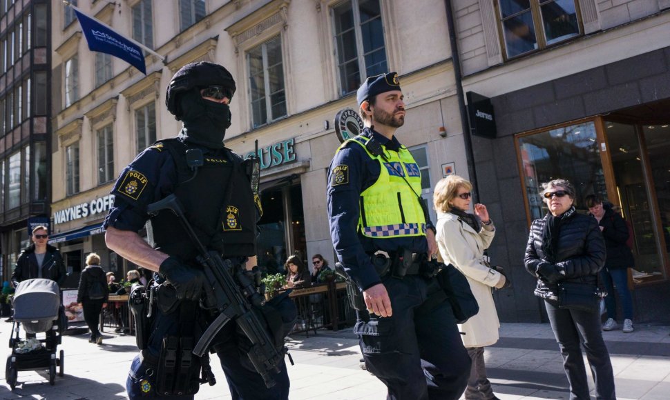 Švedijos policininkai