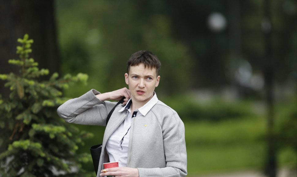 Nadija Savčenko Ukrainos Aukščiausioje Radoje