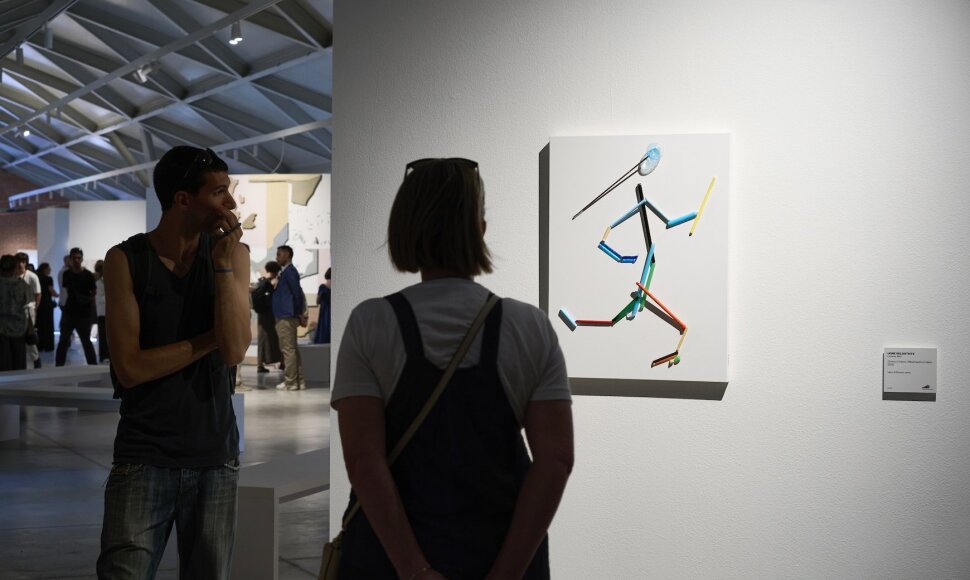Ugnės Gelgotaitės kūrinys i&scaron; Murano stiklo Venecijos bienalėje 