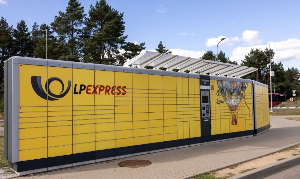 LP EXPRESS paštomatas Vilniuje