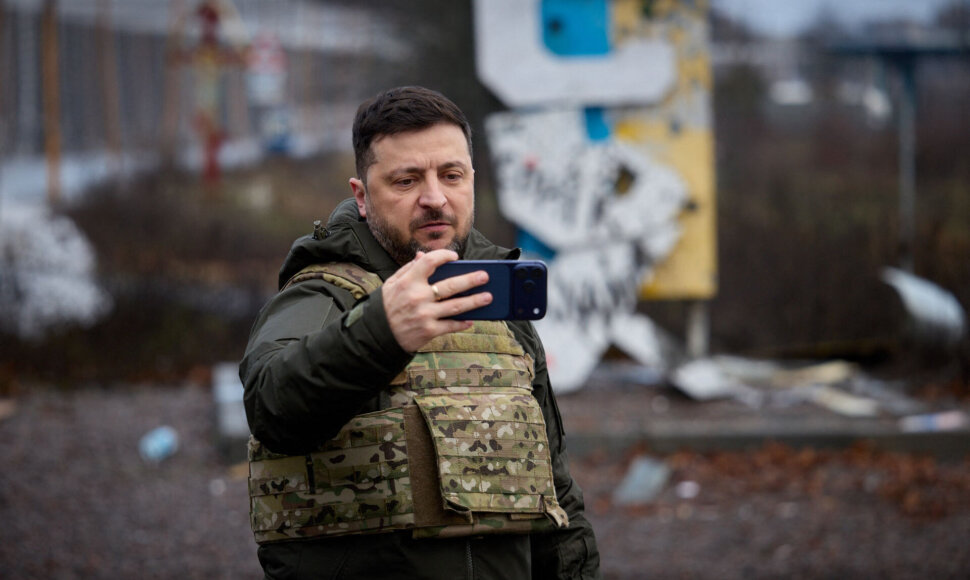 Volodymyras Zelenskis / HANDOUT / AFP