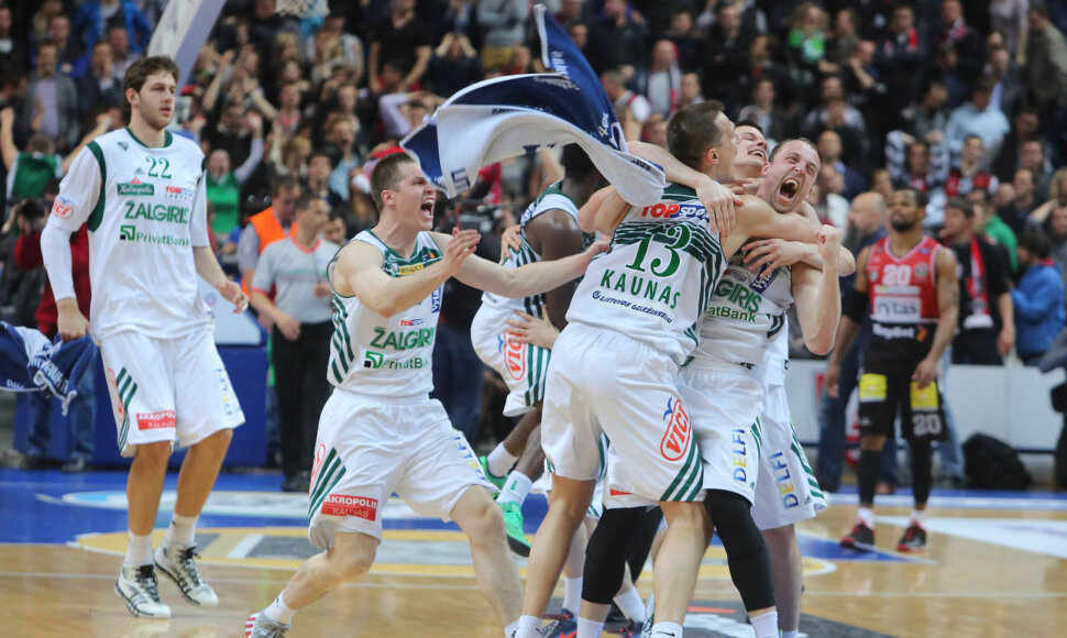 Kauno "Žalgiris" šventė pergalę
