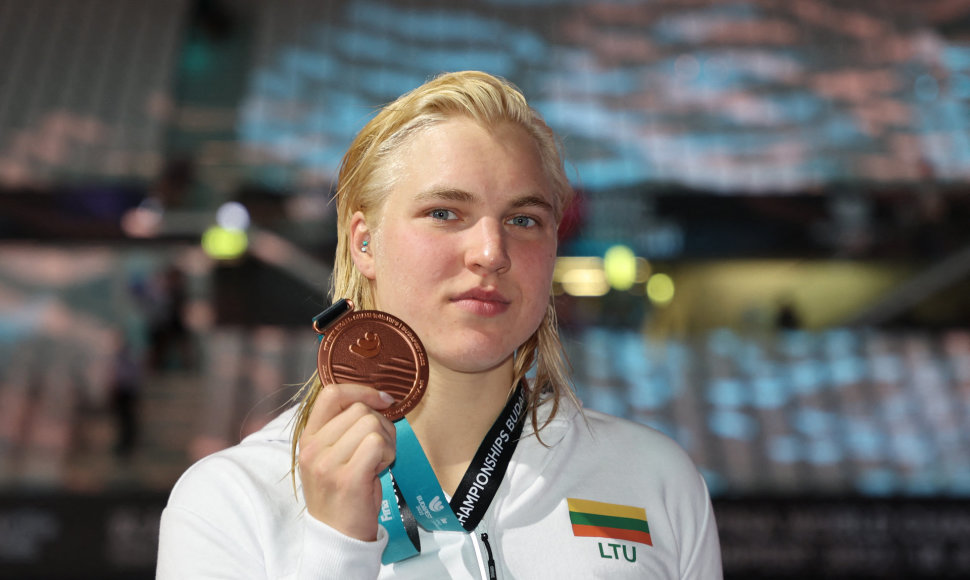 Rūta Meilutytė iškovojo pasaulio čempionato bronzą