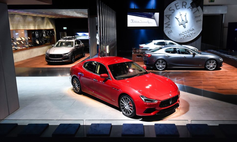 „Maserati“ Frankfurto automobilių parodoje
