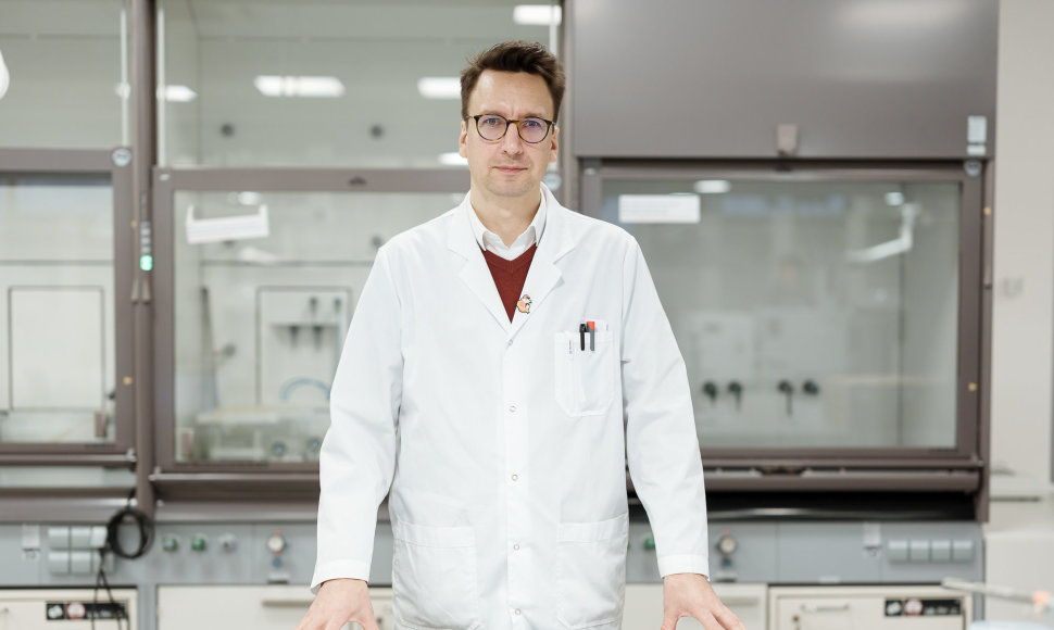 Pajūrio aplinkos ir biogeochemijos laboratorijos vadovas dr. Mindaugas Žilius