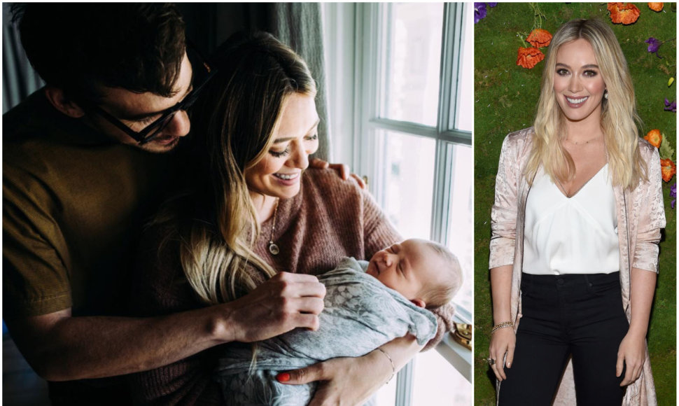 Hilary Duff ir Matthew Koma su dukrele Banks Violet