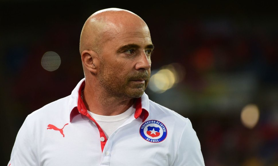 Čilės futbolo rinktinės treners Jorge Sampaoli