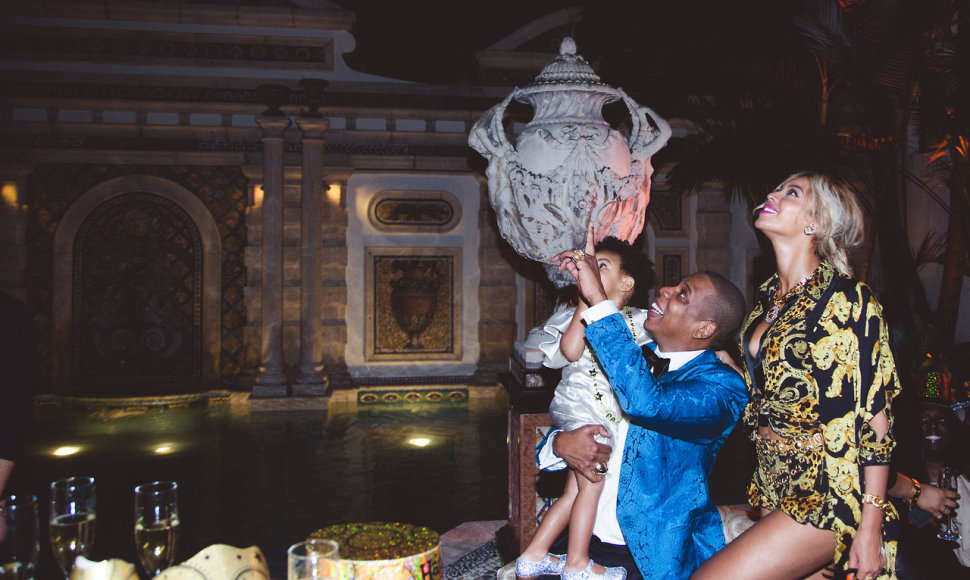 Beyonce ir Jay Z su dukra Blue Ivy