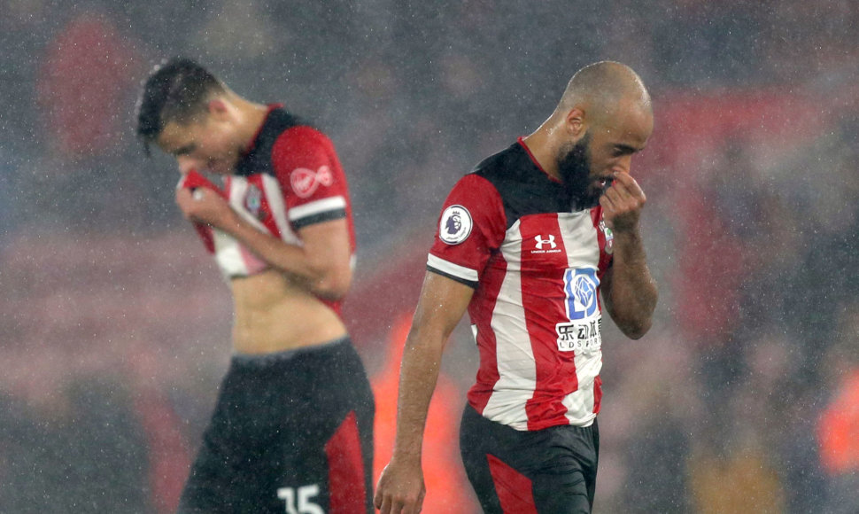 „Southampton“ futbolininkai patyrė gėdingą pralaimėjimą