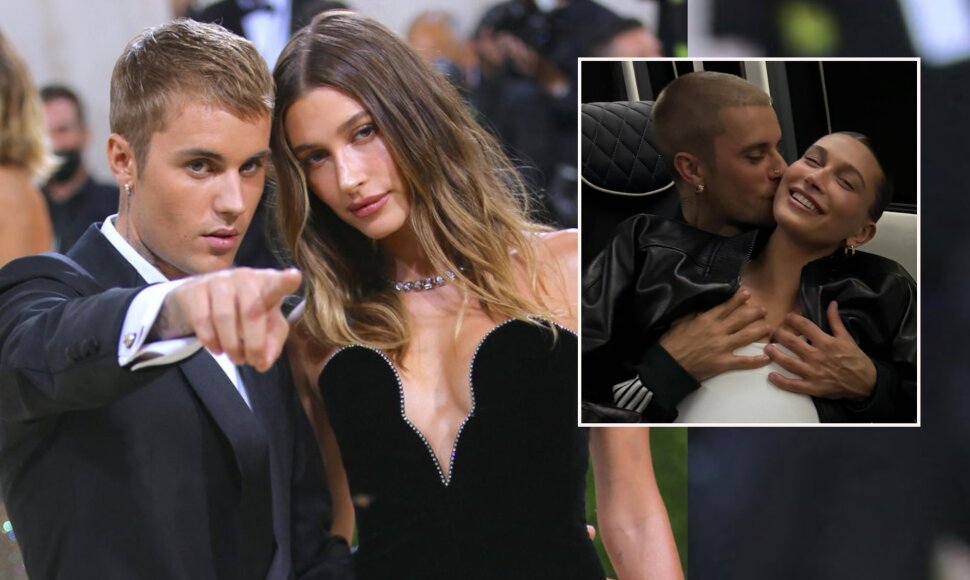 Justinas Bieberis ir Hailey Bieber