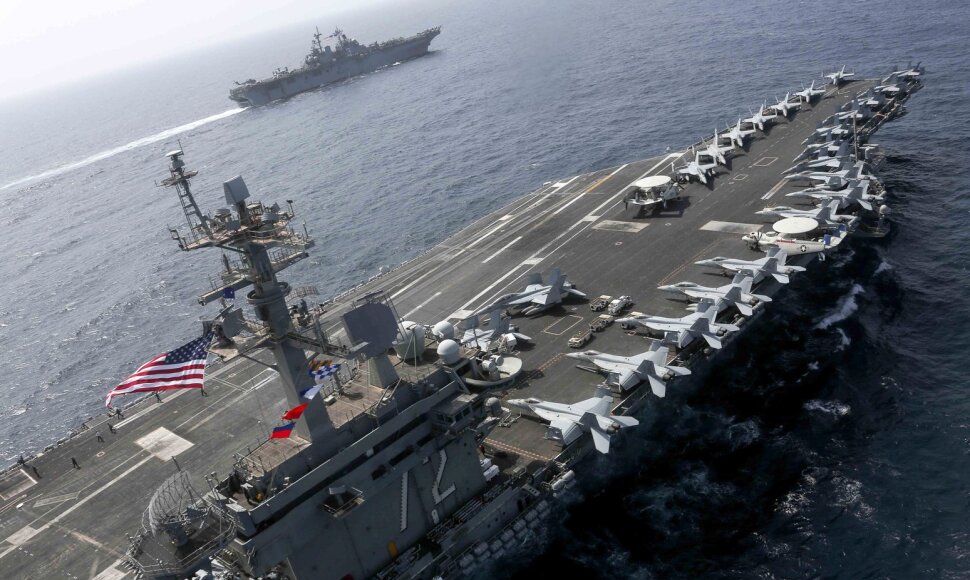 JAV lėktuvne&scaron;is &bdquo;USS Abraham Lincoln&ldquo;