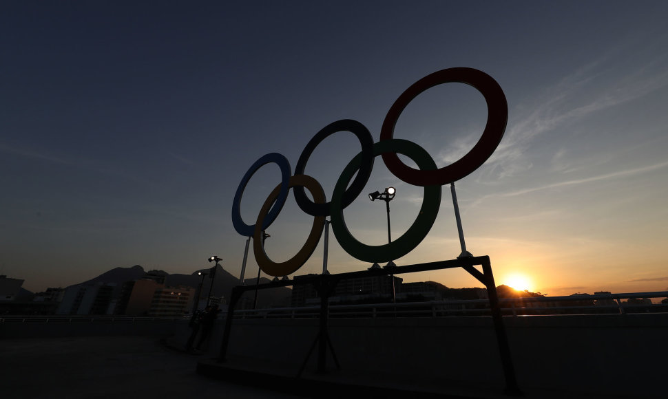 Olimpiniai žiedai Rio de Žaneire