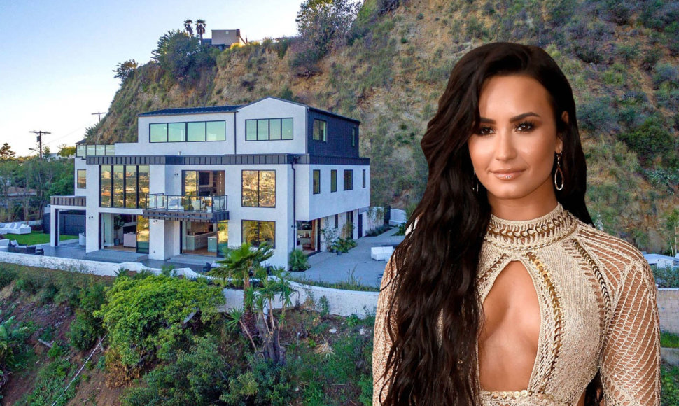 Demi Lovato ir jos namai Los Andžele
