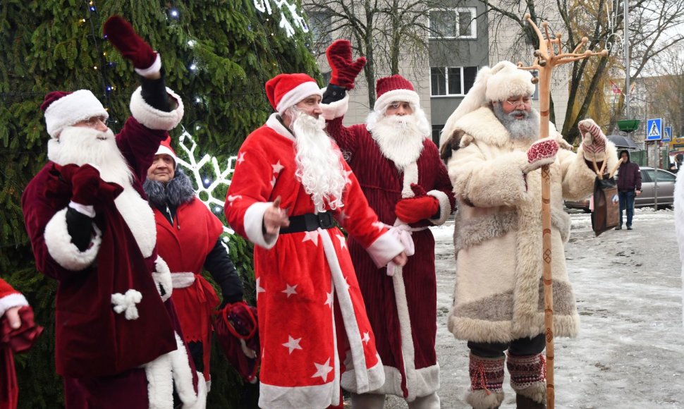 Kalėdų Senelių suvažiavimas Trakuose