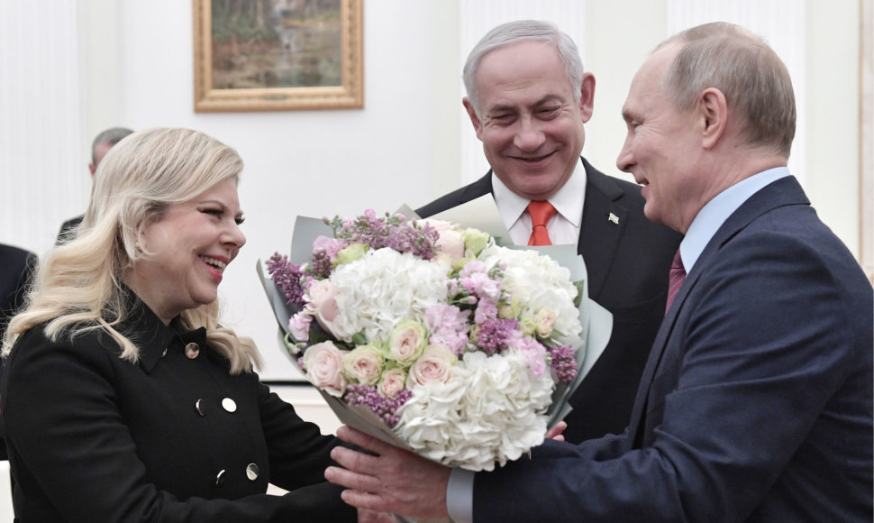 Sara Netanyahu, Benjaminas Netanyahu, Vladimiras Putinas