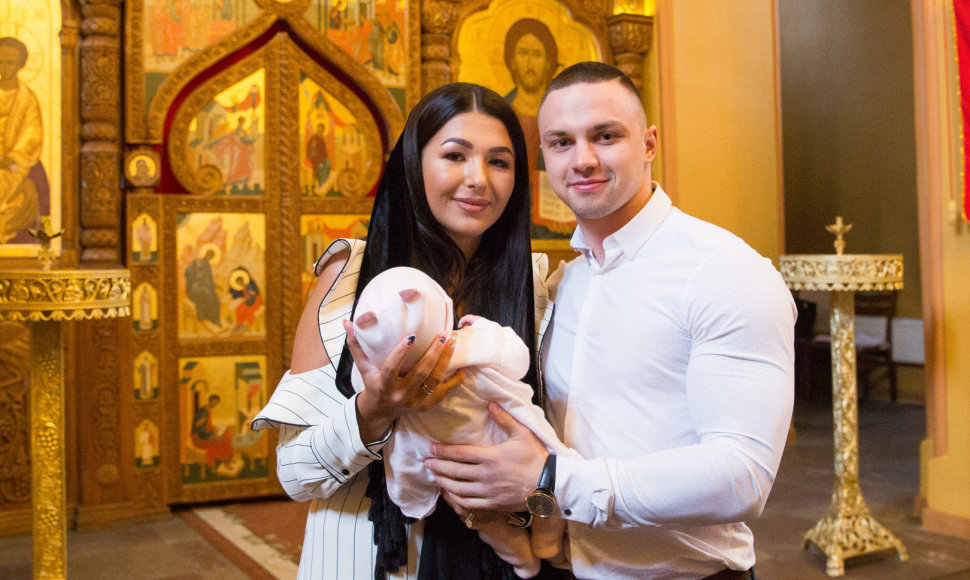 Sofio Gelašvili-Niūniavės ir Dominyko Niūniavos dukros krikštynos