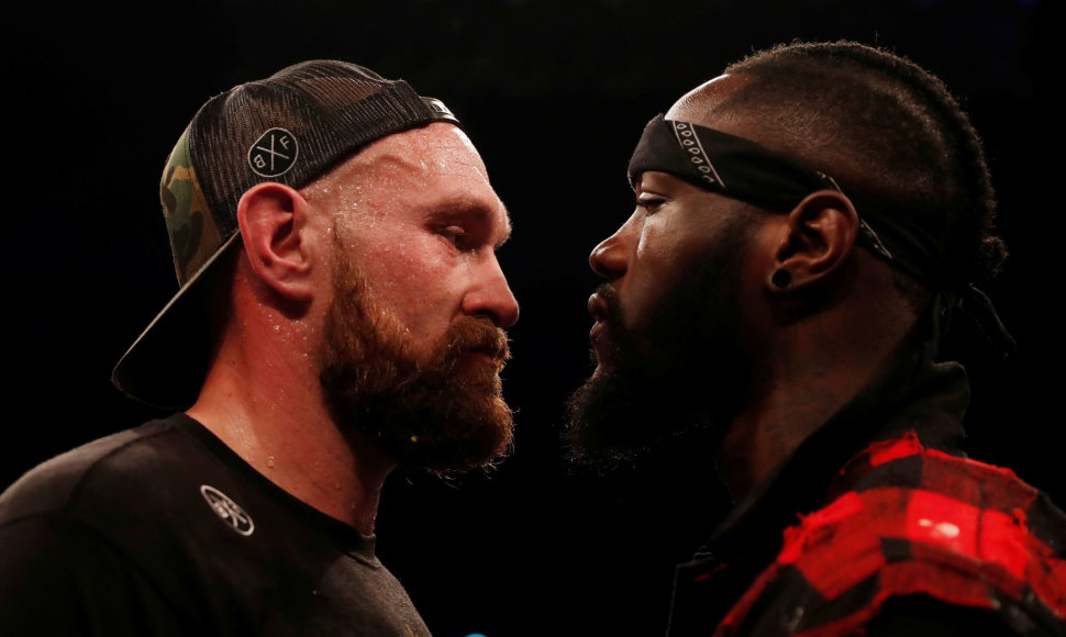 Tysonas Fury ir Deontay Wilderis