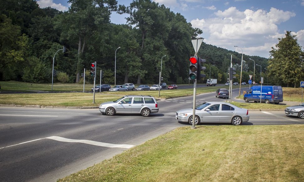 Geležinio Vilko ir Žalgirio gatvių sankryža