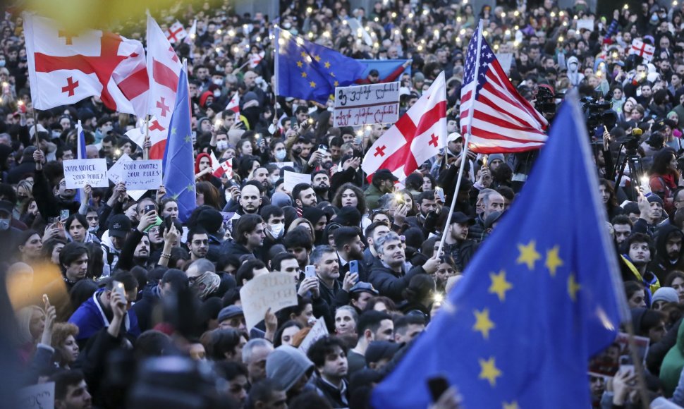 Protestas Tbilisyje