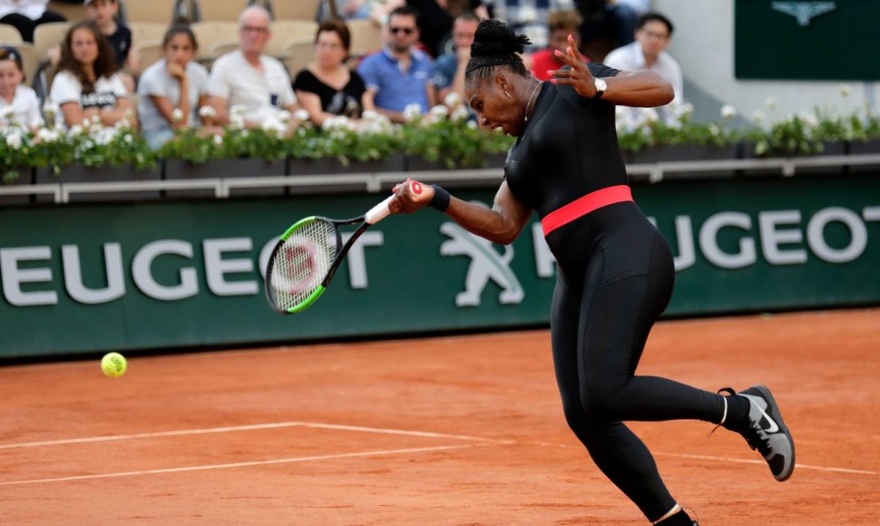 Serena Williams „French Open“ turnyre