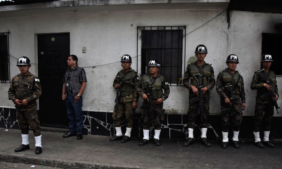 Gvatemalos pareigūnai