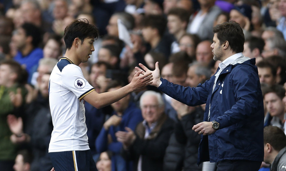 Heung-Min Sonas ir Mauricio Pochettino