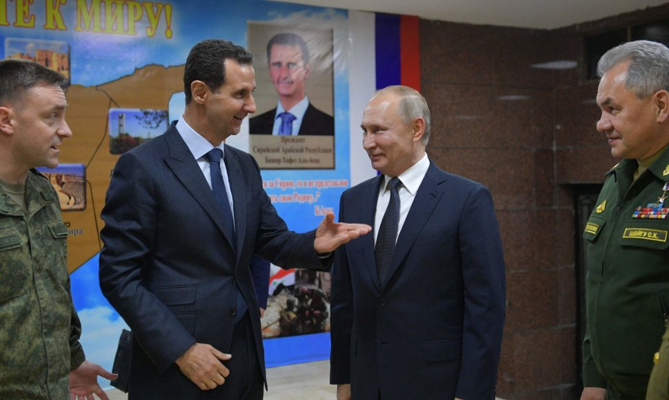 Basharas al Assadas ir Vladimiras Putinas