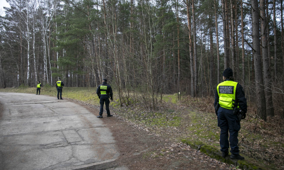 Pareigūnai Pasakų parke