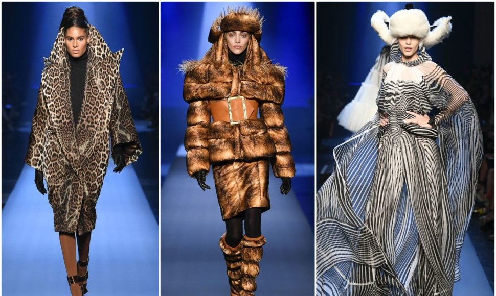 „Jean Paul Gaultier“ 2019–2020 m. rudens ir žiemos aukštosios kolekcijos modeliai 