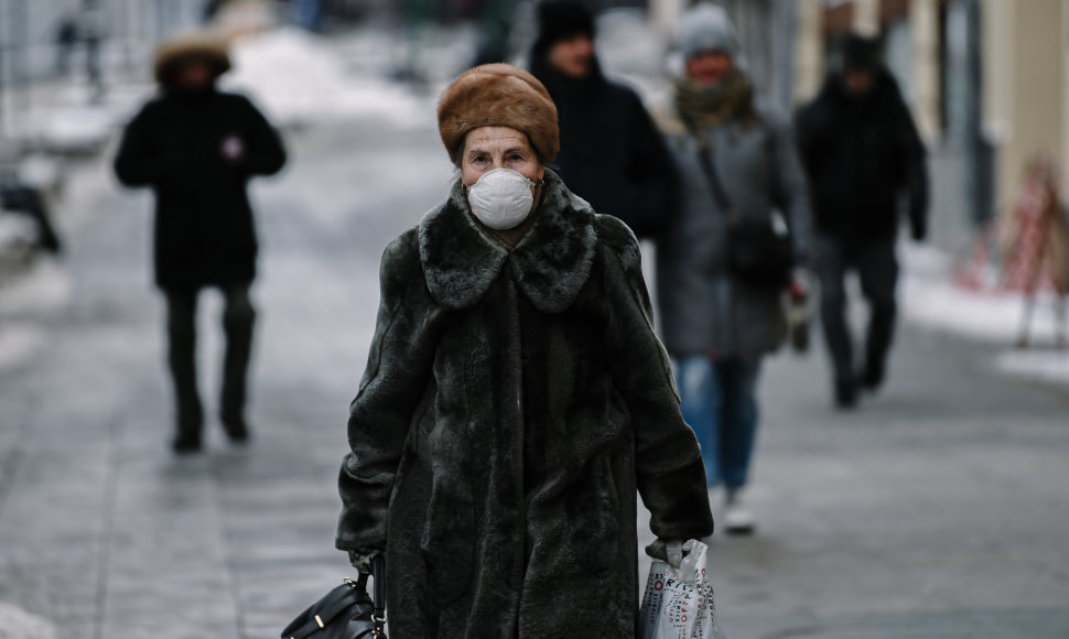 Maskva per pandemiją