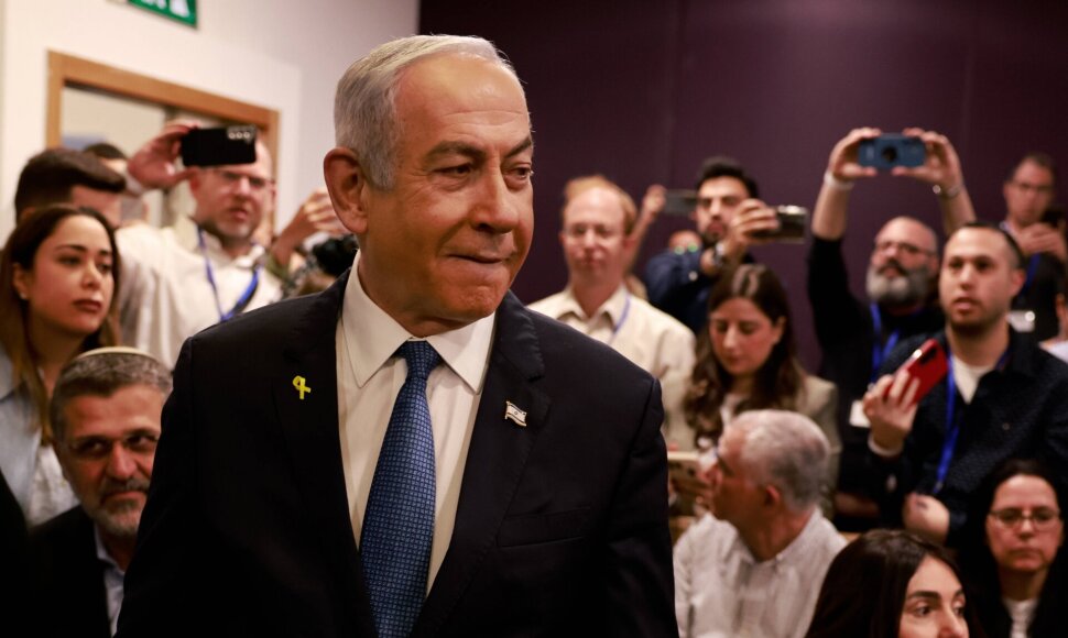 Benjaminas Netanyahu / KAHANA/POOL/SIPA / KAHANA/POOL/SIPA