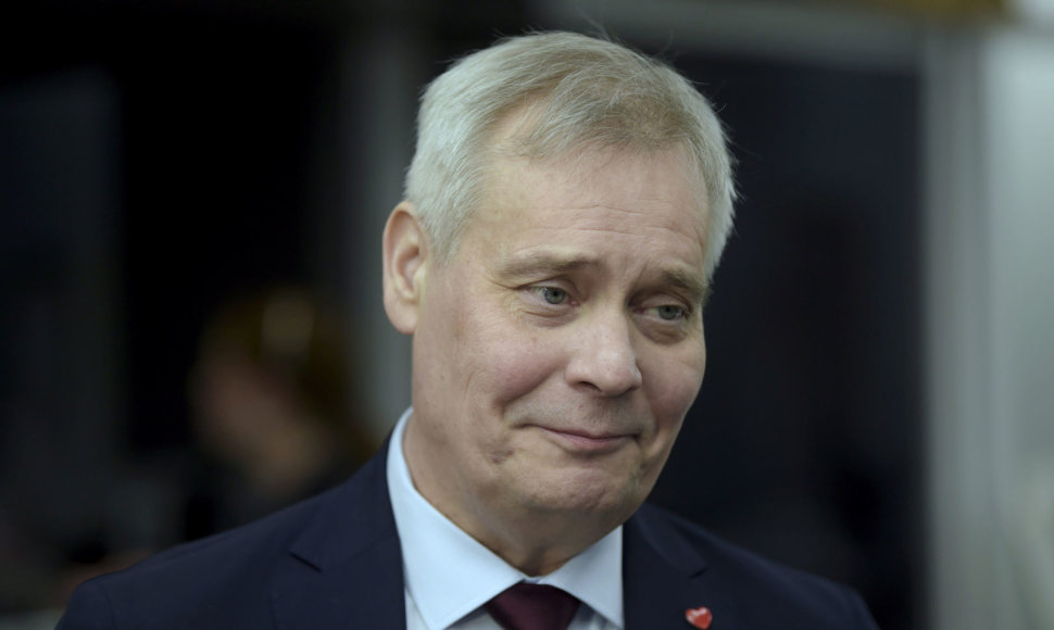 Suomijos socialdemokratų lyderis Antti Rinne