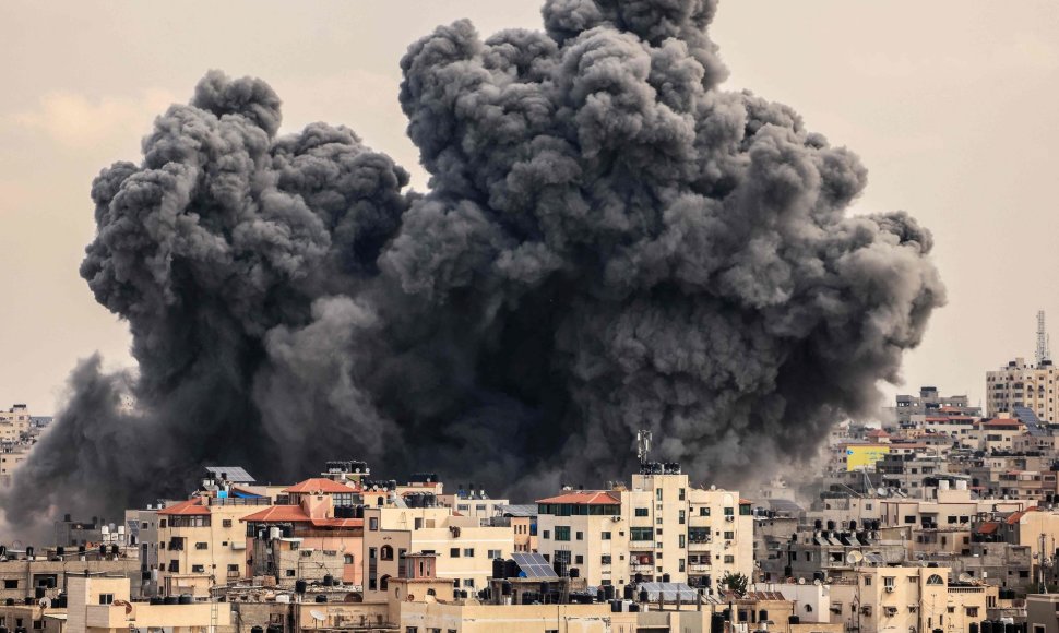 Izraelio smūgis Gazos Ruože