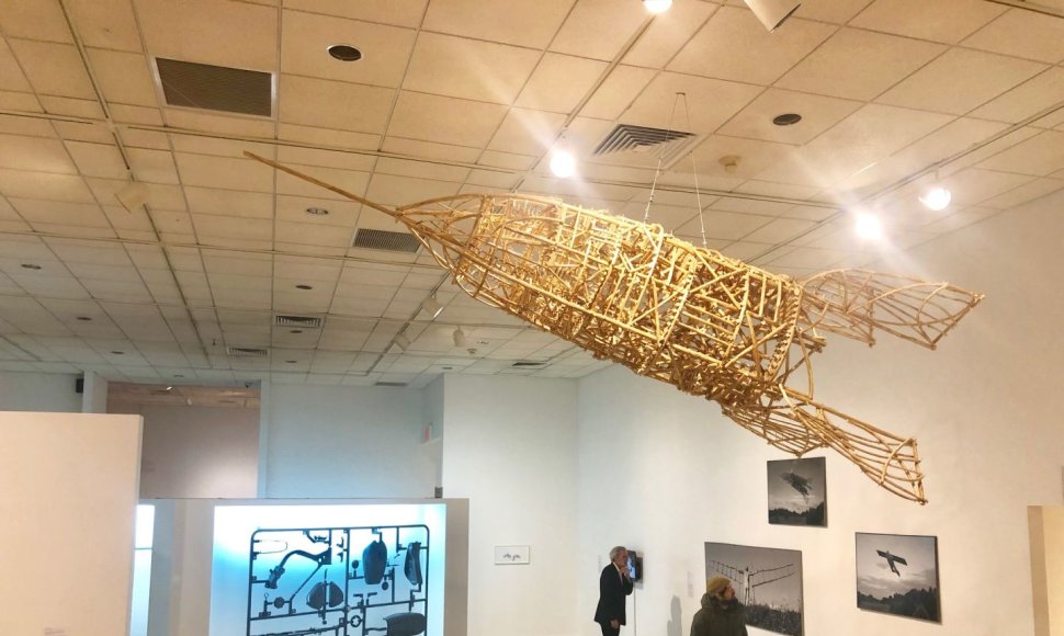 Menininko Algio Griškevičiaus „Iliuzijų erdvėlaivis“ – Bronkso meno muziejuje Niujorke