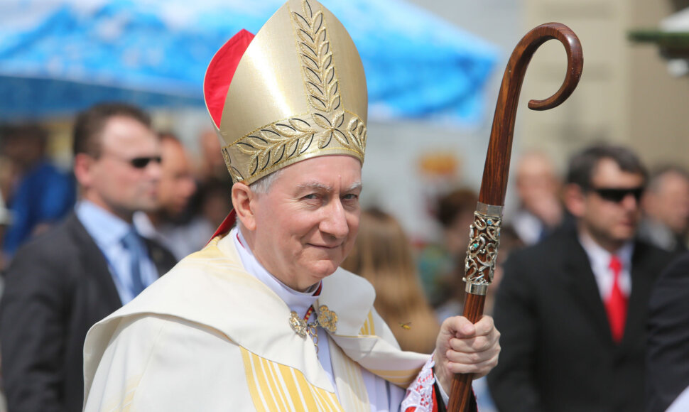 Vatikano valstybės sekretorius, kardinolas Pietro Parolino