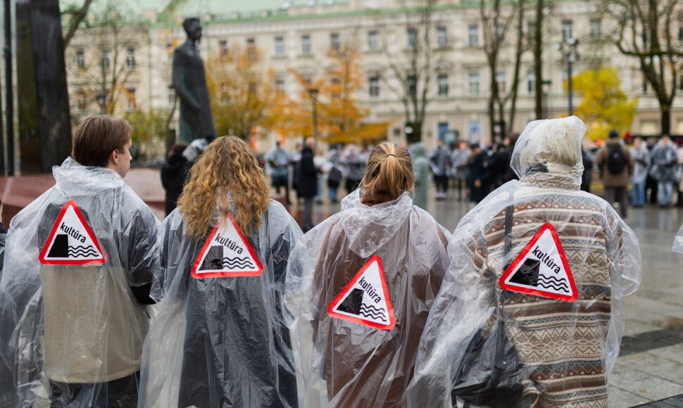 Protestas „Mes esame kultūra“