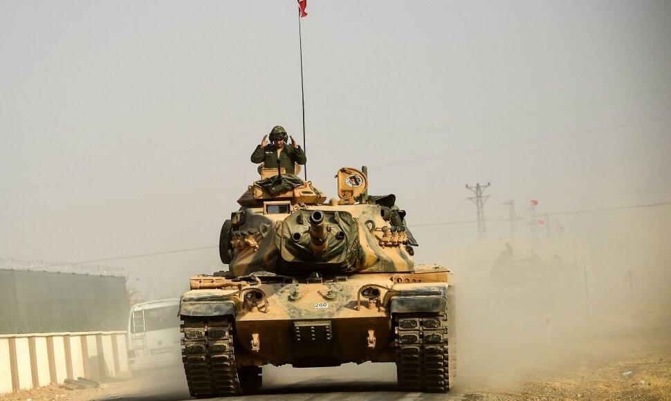 Turkijos tankai Sirijoje