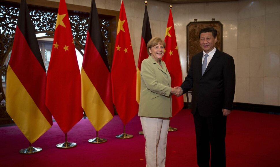 Angela Merkel su Xi Jinpingu