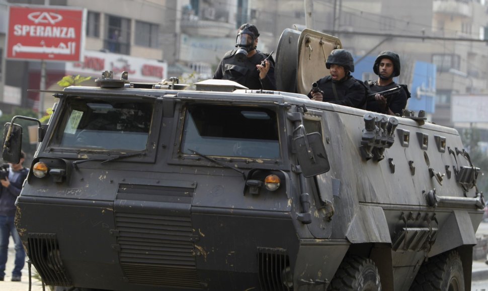 Egipto riaušių policija