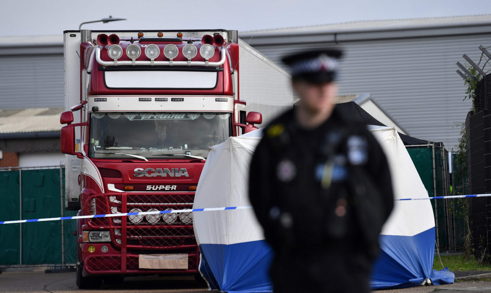 Vokietijos policija turkų sunkvežimyje rado 31 migrantą