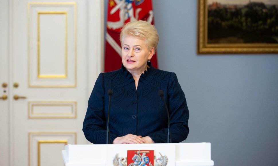 Dalia Grybauskaitė pagal įtaką šalies vidaus ir užsienio politikai buvo galingiausia prezidentė Baltijos šalyse