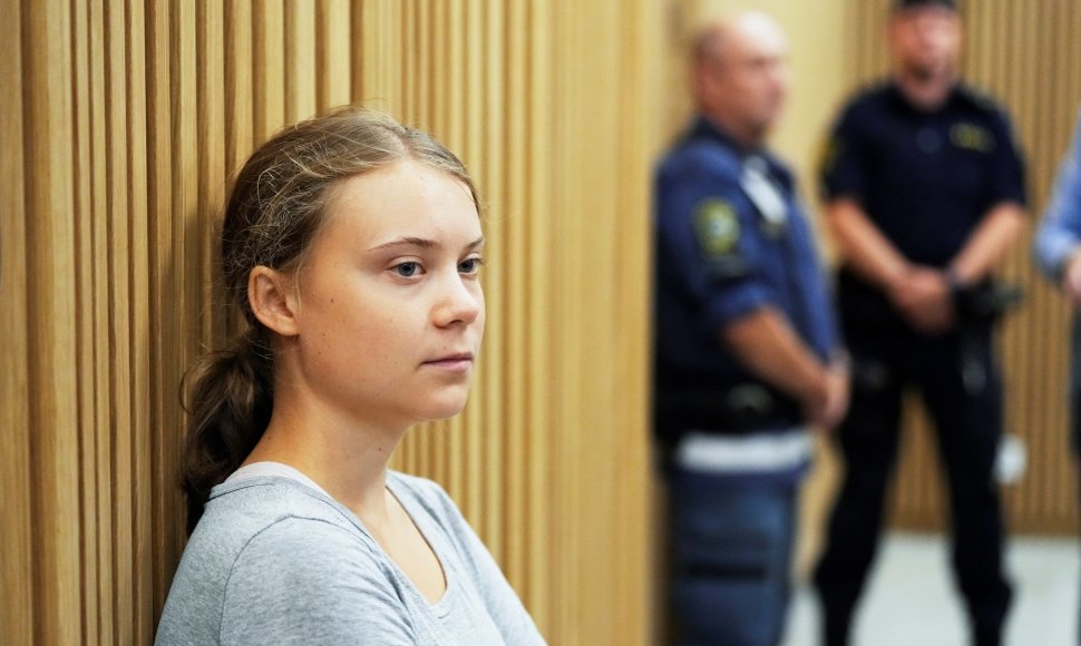 Klimato aktyvistė Greta Thunberg