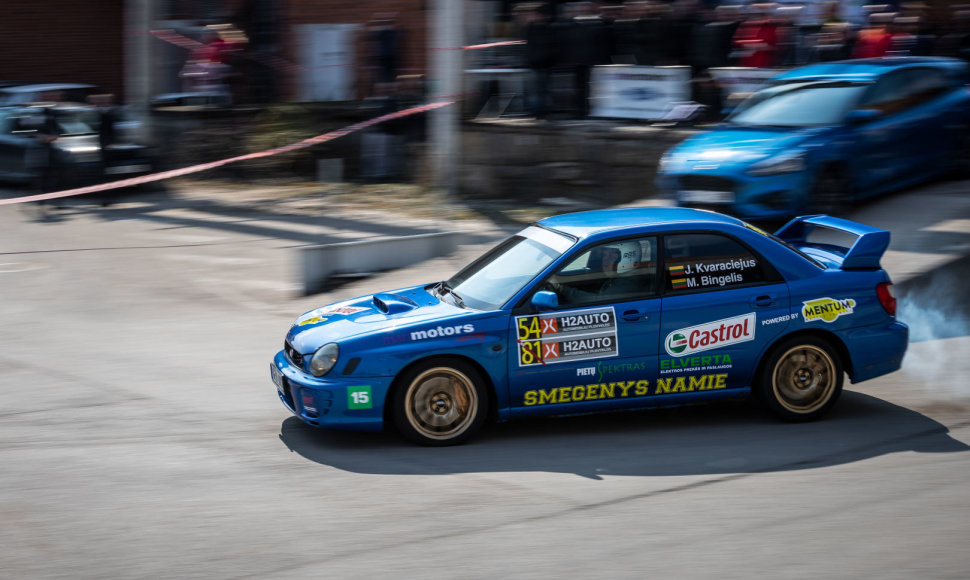 Lietuvos „Street race“ čempionatas. I etapo finišas Alytuje