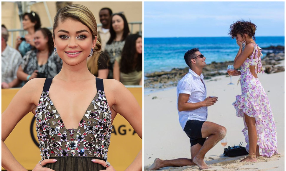 Susižadėjo serialo „Moderni šeima“ aktorė Sarah Hyland