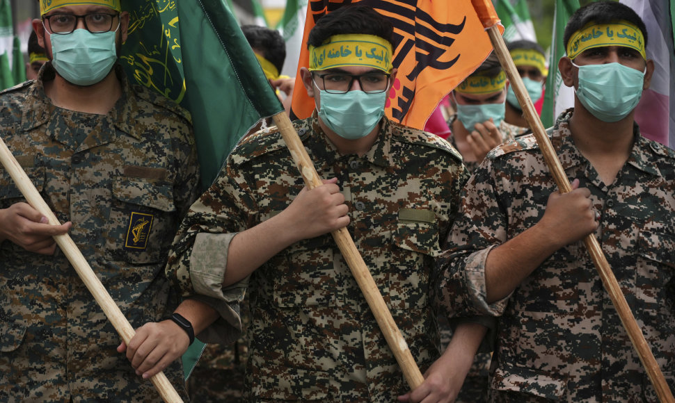 Sukarintų pajėgų „Basij“ nariai